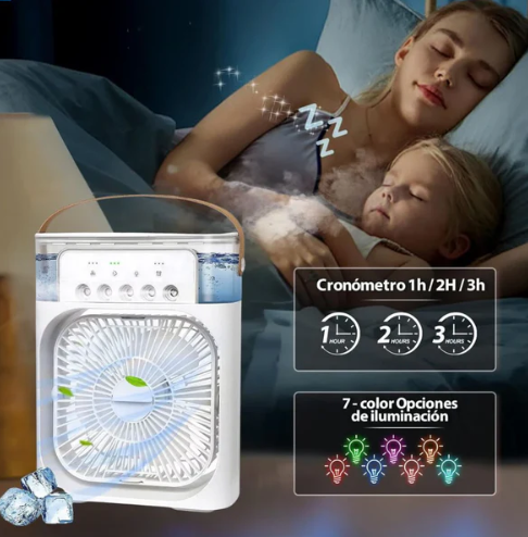 Ventilador AIR FRESH + Ventilador de Cuello de REGALO