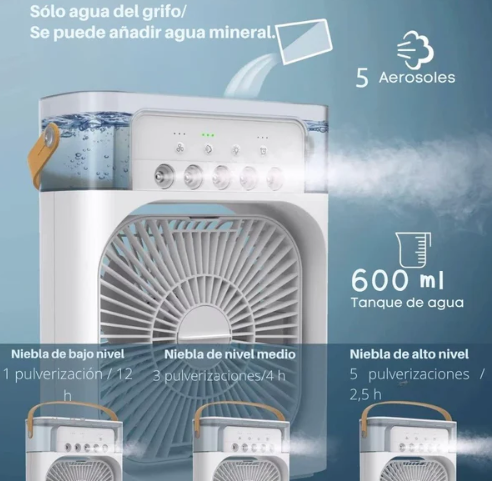 Ventilador AIR FRESH + Ventilador de Cuello de REGALO