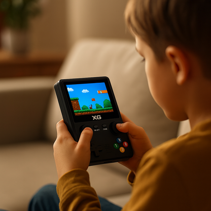 GameMemories X6™ – Consola Retro + Funda Protectora