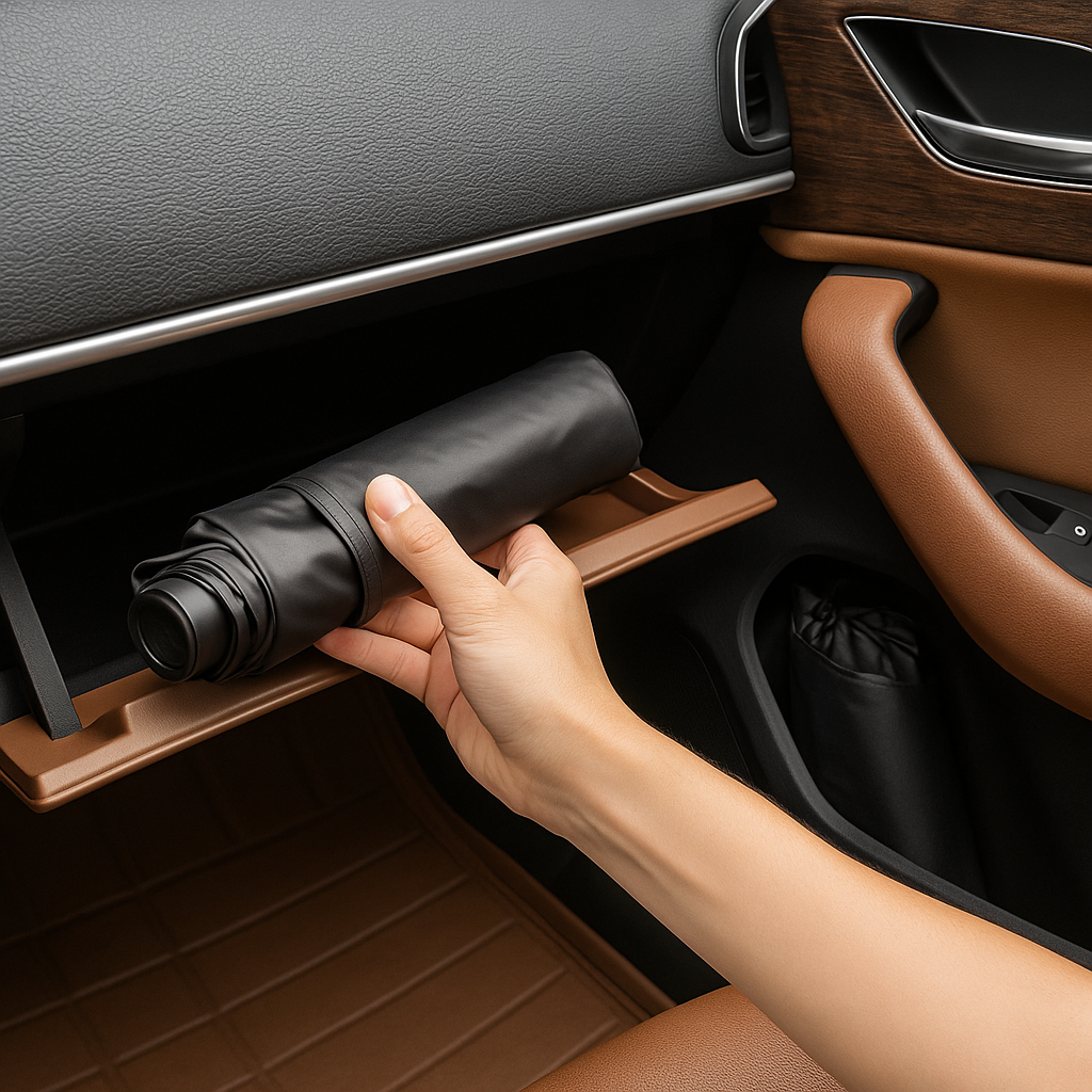 El Parasol para tu Coche - Protección Solar Instantánea : SundGuard