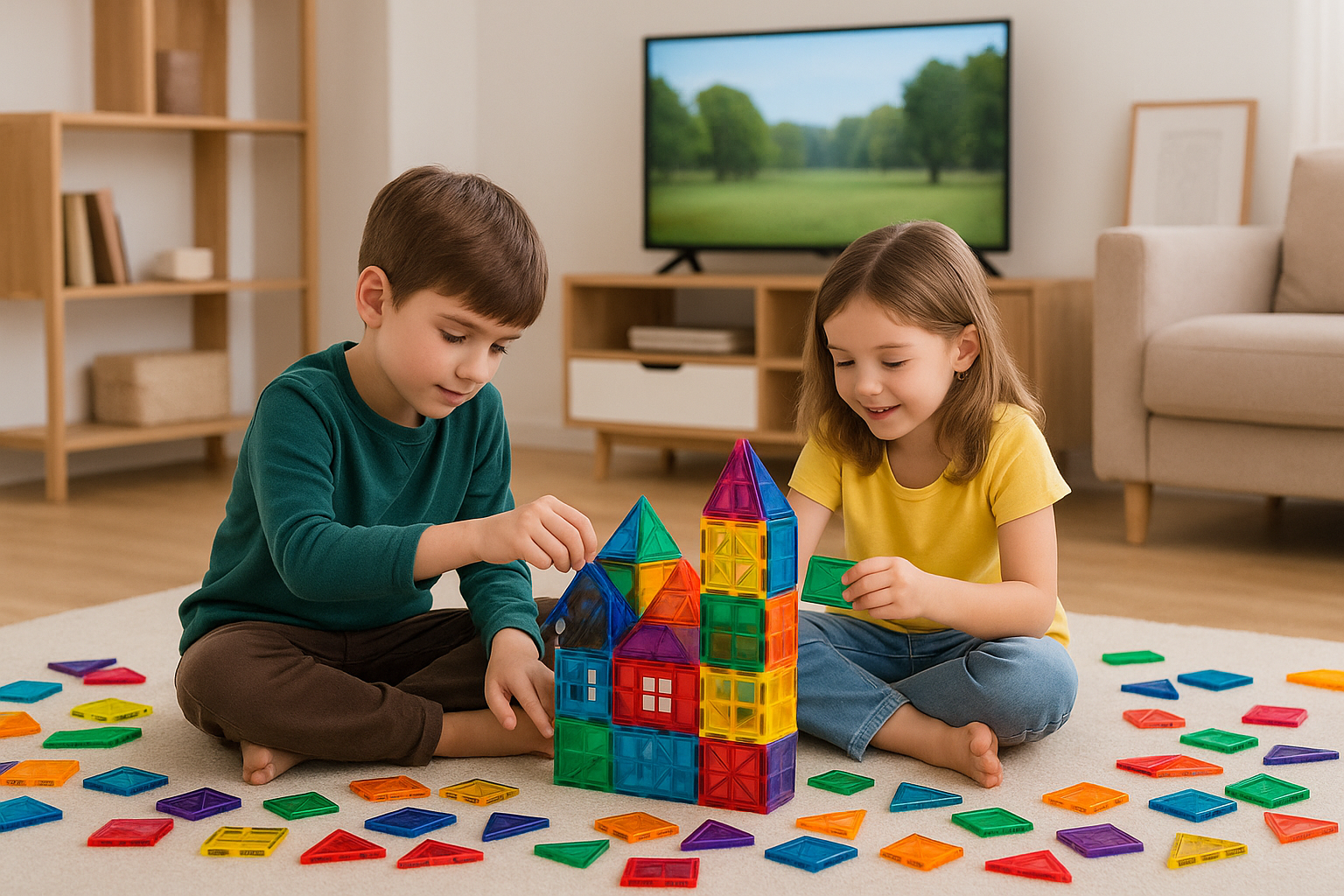 Construcciones Magnéticas en 3D : BloqueArte