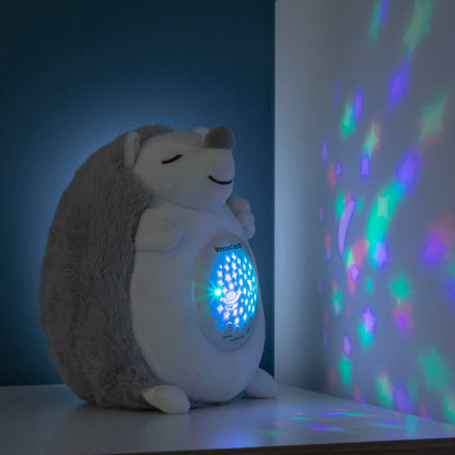 DormiErizo™ El Peluche Quitamiedos con Proyección de Estrellas y Sonidos Relajantes