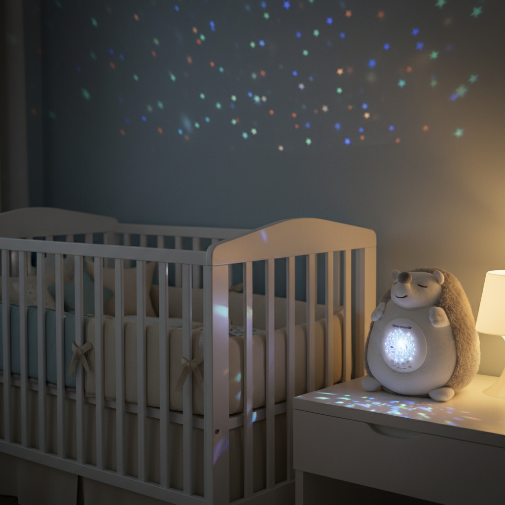 DormiErizo - Contexto mesita de noche