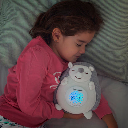 DormiErizo™ El Peluche Quitamiedos con Proyección de Estrellas y Sonidos Relajantes
