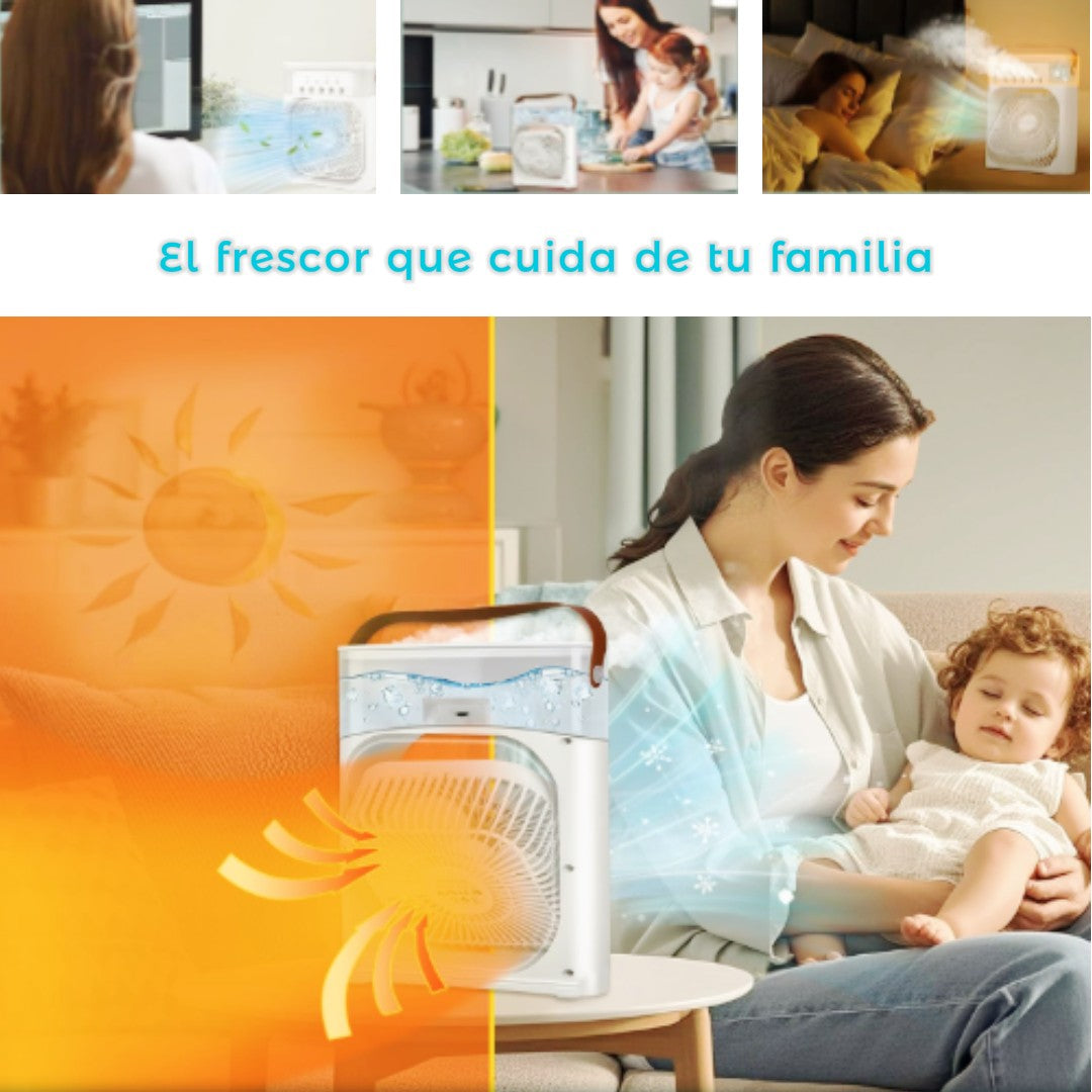 Ventilador AIR FRESH + Ventilador de Cuello de REGALO