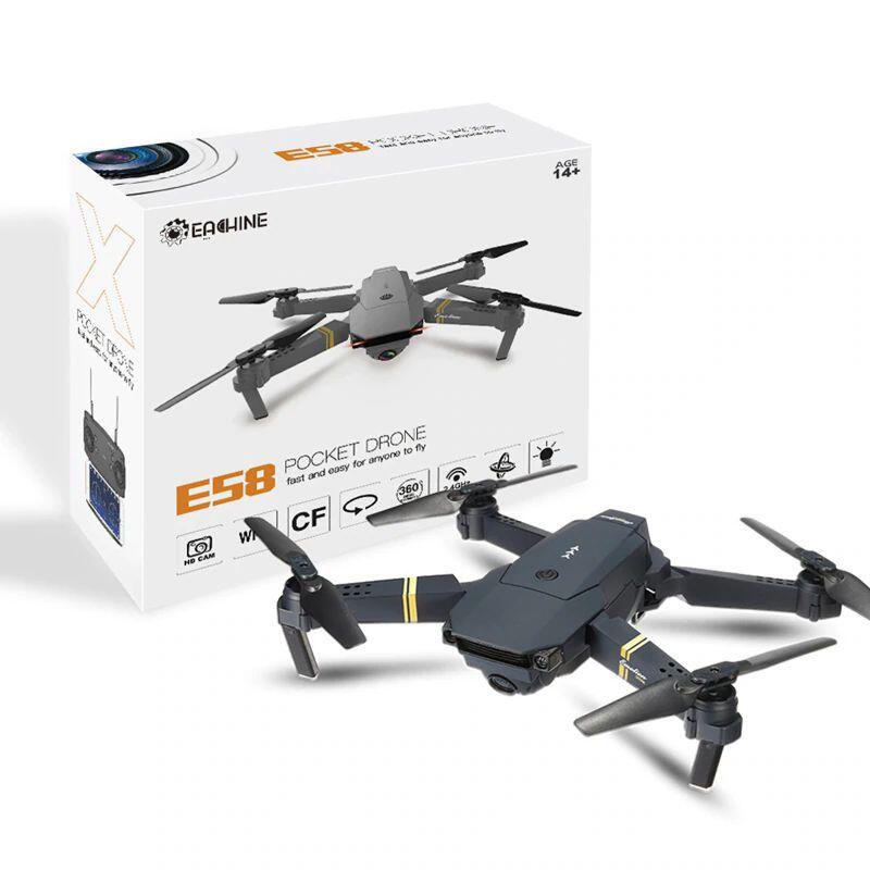 MiniDron Plegable E58™ – Tu Primer Dron con Cámara HD