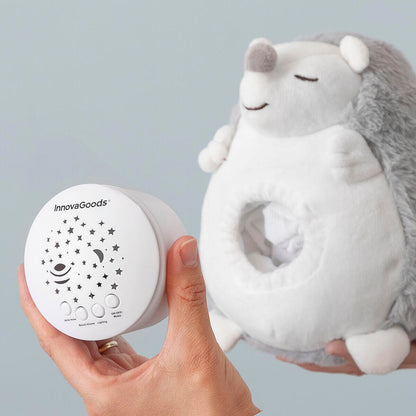 DormiErizo™ El Peluche Quitamiedos con Proyección de Estrellas y Sonidos Relajantes