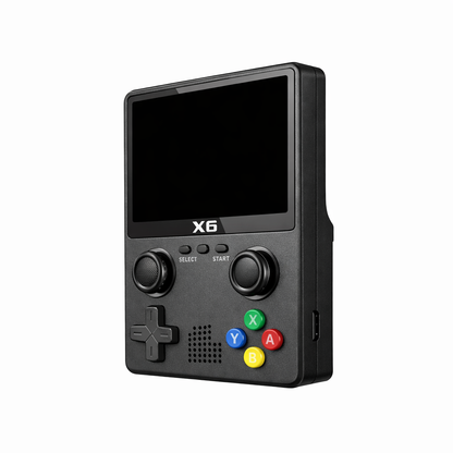 GameMemories X6™ – Consola Retro + Funda Protectora